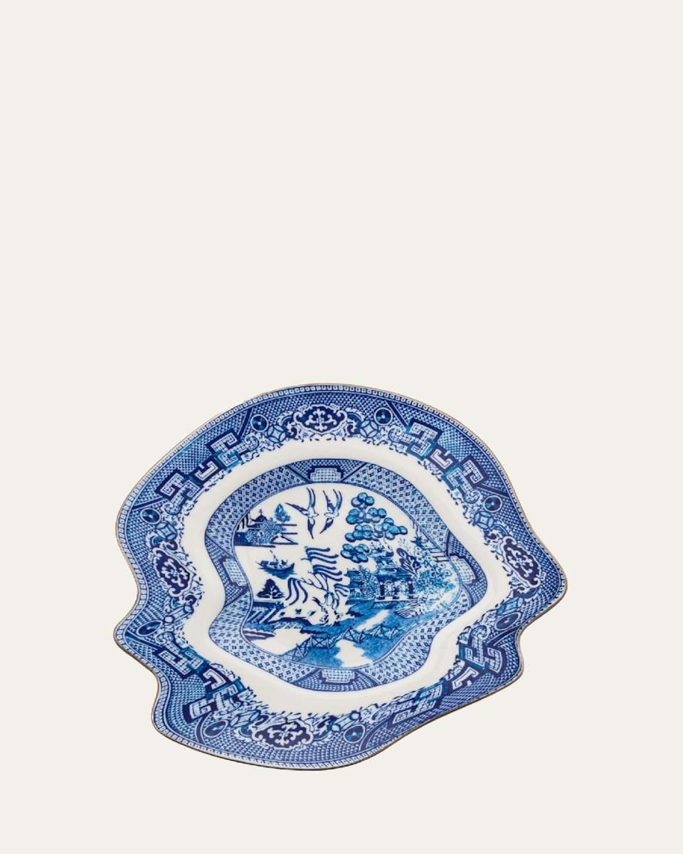 Diesel Classics on Acid Glitchy Willow Dessert Plate